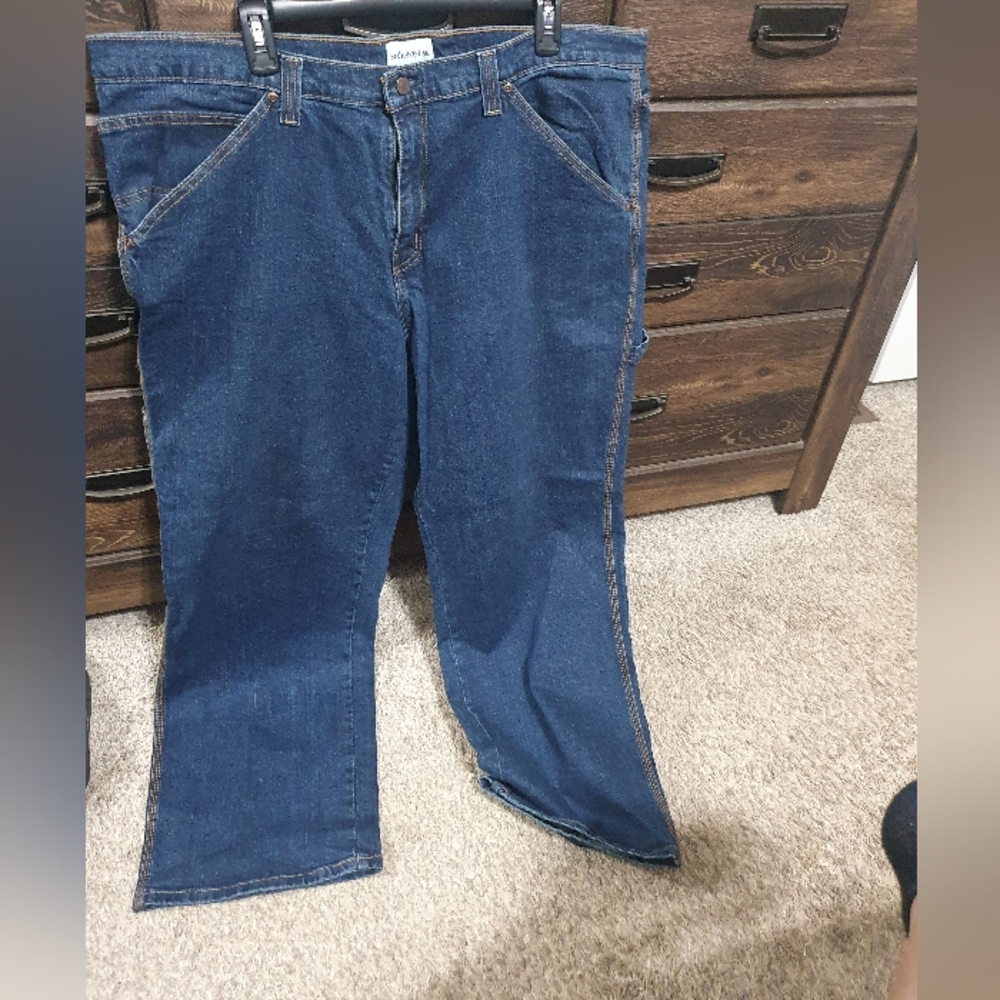 New Mens Saddlebred Carpenter Jeans 40x30 from Belk